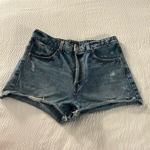 Wild Fable size 8 denim button fly shorts